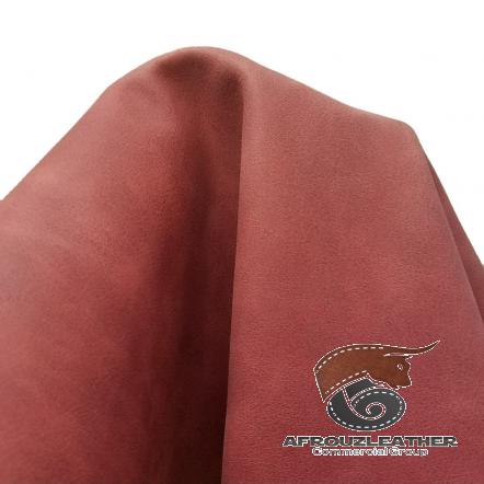 Cowhide Leather Distictions When Its Come to Red Color