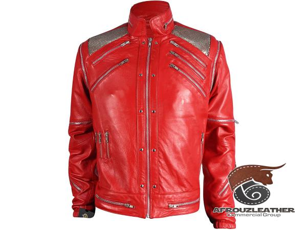 How Michael Jackson Jacket in Red Cowhide Leather Brought Popularity