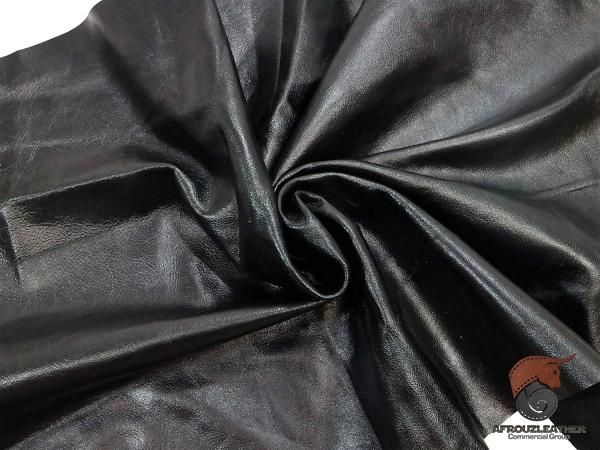 Black Cowhide Leather wholesale Supplier